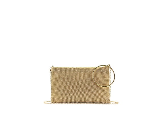Clutch De Cadena Brillo 